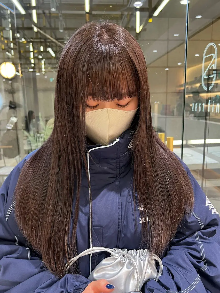 ロング ヘアカラー トリートメント レディースパーマ 🧺🪽/SHUNOのヘアスタイル