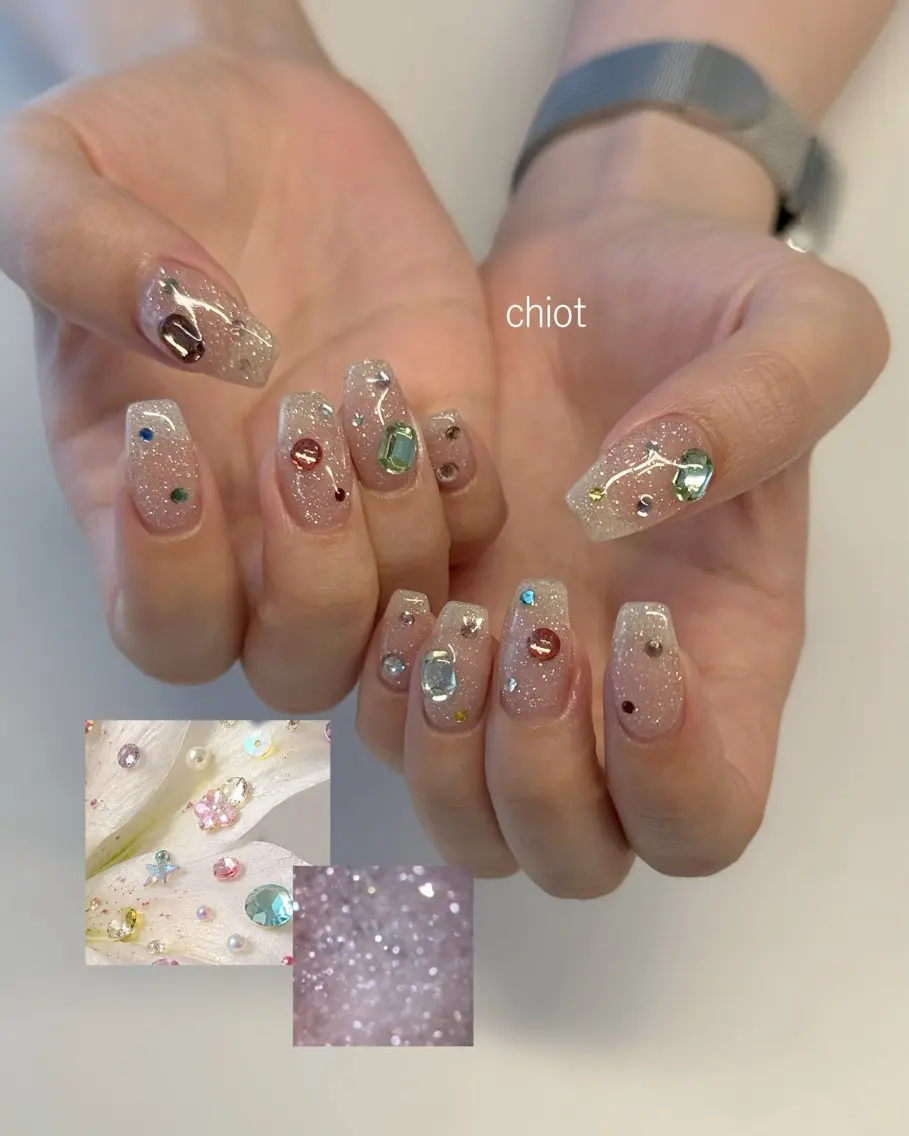 ネイル ワンカラーネイル ハンドネイル ibuki ⟡.·chiotのネイルデザイン