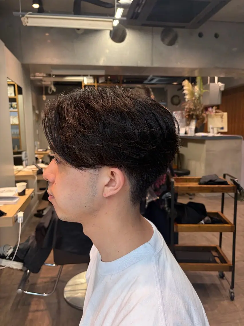 メンズ カット パーマ メンズカット パーマ飯野友喜のヘアスタイル