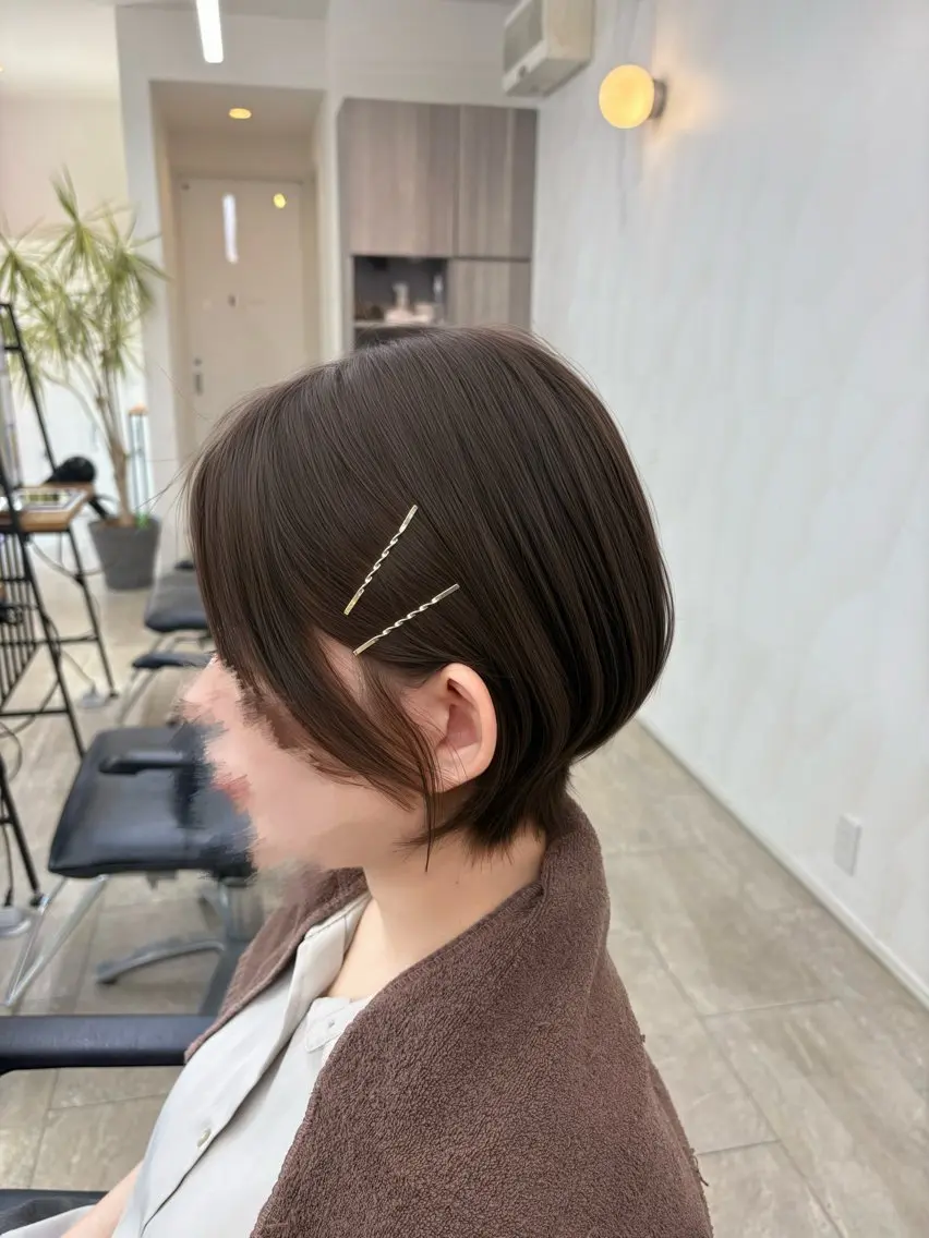 ショート ヘアセット HASHI AYAKAのヘアスタイル