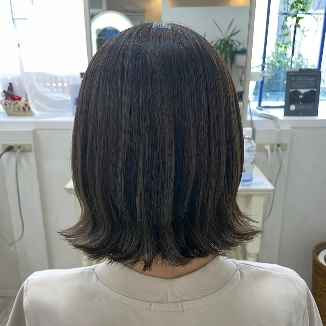 ショート カラー ヘアアレンジ アッシュ 町田 あみのヘアスタイル