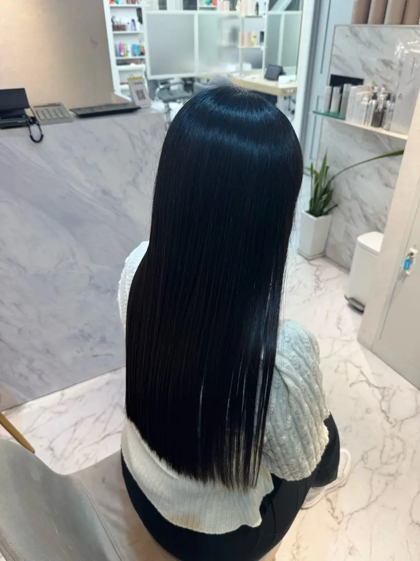 ロング トリートメント カット 縮毛矯正 トリートメント sakai toshinoriのヘアスタイル