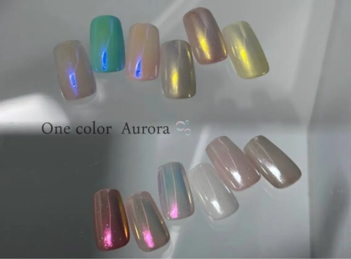 ネイル ハンドネイル Mermaid Nail saraのネイルデザイン