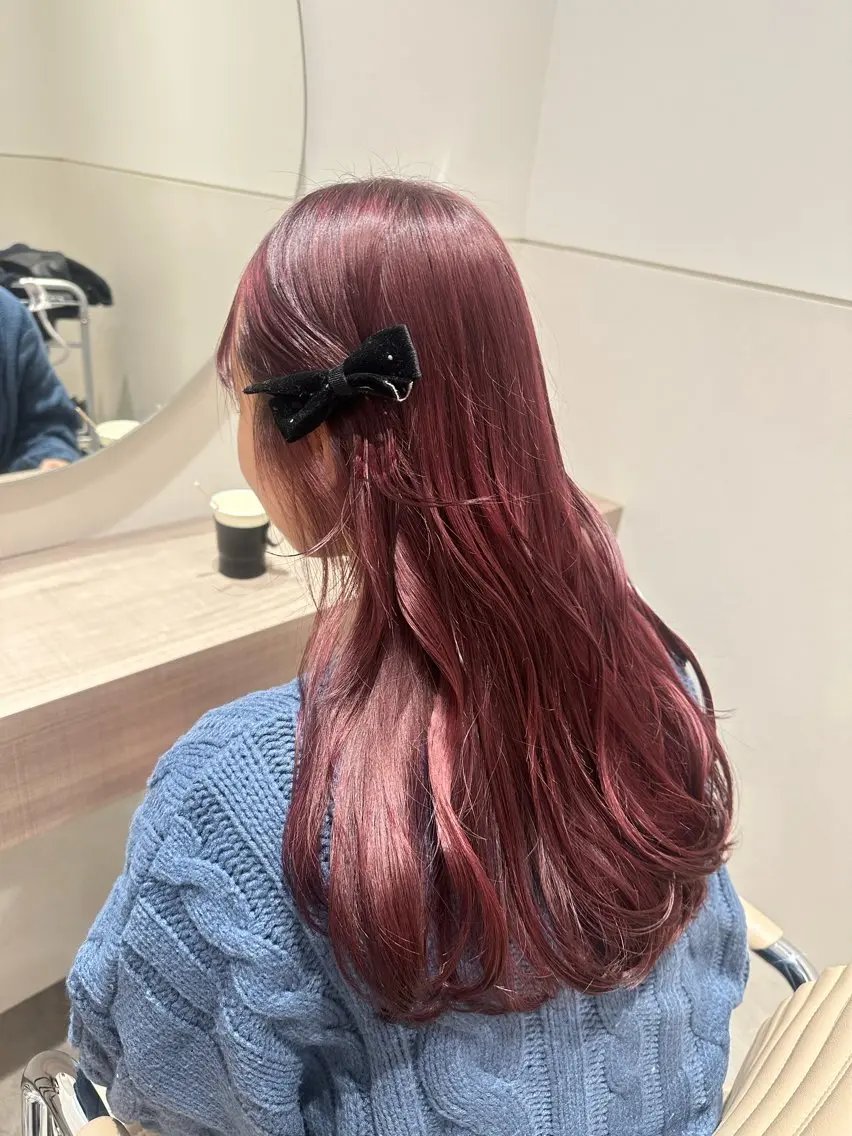 ꒰✨️今だけ特別価格の50%OFF‼️✨️꒱🧡ブリーチありオンカラー🧡の写真