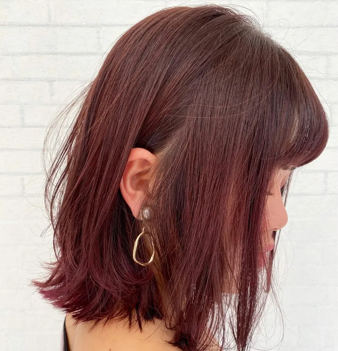 ミディアム カラー 髪質改善/ツヤ髪👾 Chibiのヘアスタイル