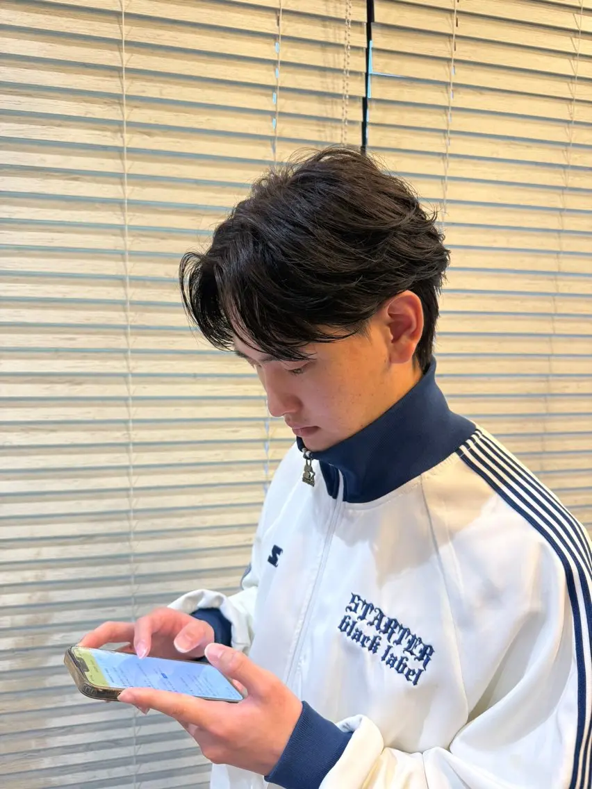 🇰🇷韓国ヘア🇰🇷カット＋ニュアンスパーマ＋クイックトリートメントの写真