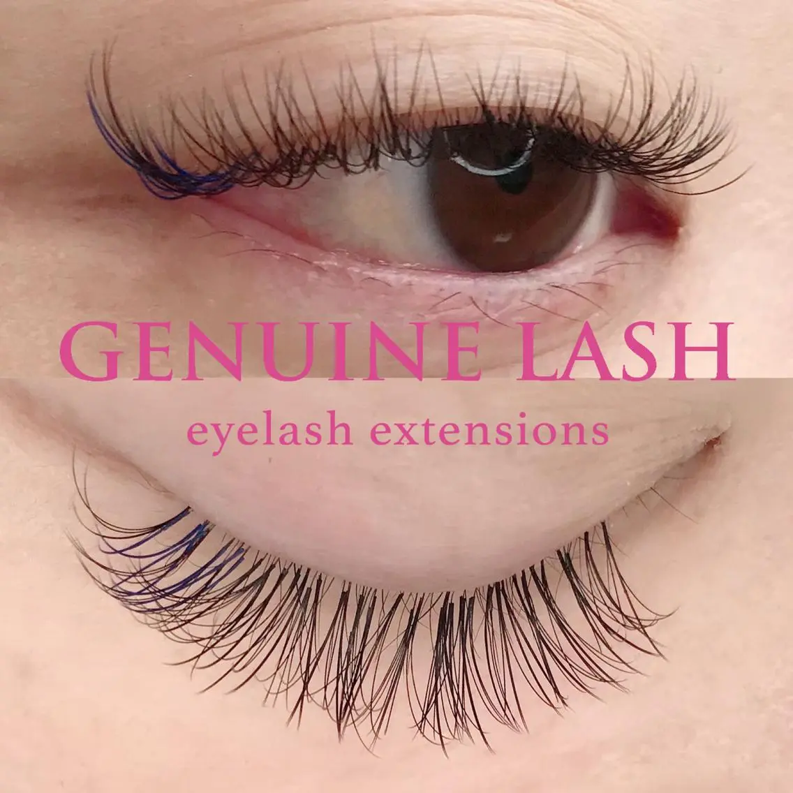 マツエク・マツパ Dカール ボリュームラッシュ GENUINE LASH　SAKIのマツエク・マツパデザイン