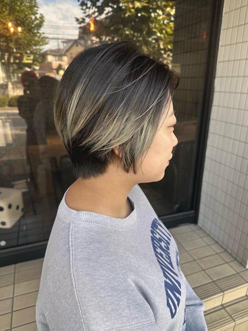 ショート タカツド ユウキのヘアスタイル