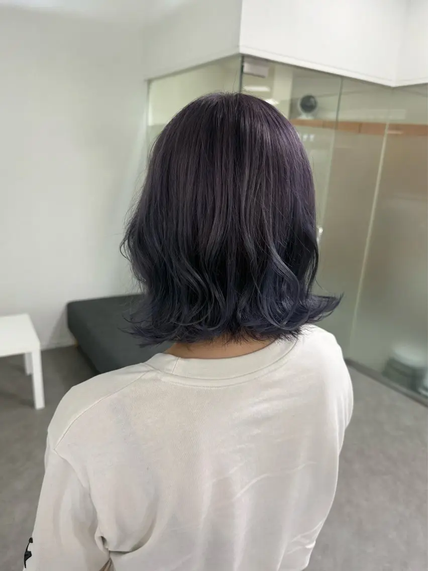 カラー ヘアカラー トリートメント rua.／ W color⛓🖤のヘアスタイル