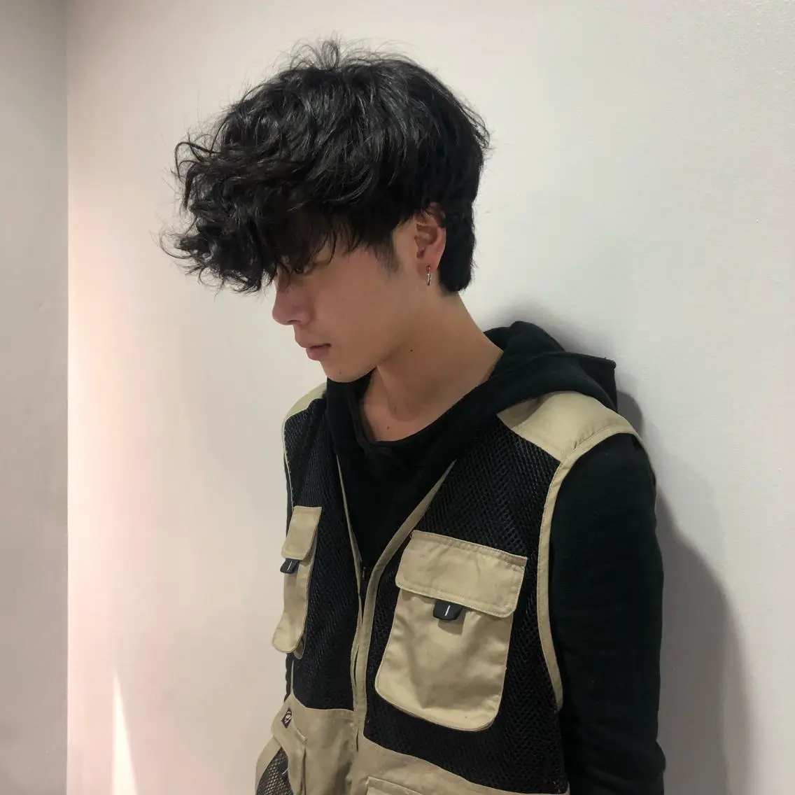 メンズワンカラー 👦男性の肩つかない髪の長さ限定でご案内できます!!の写真
