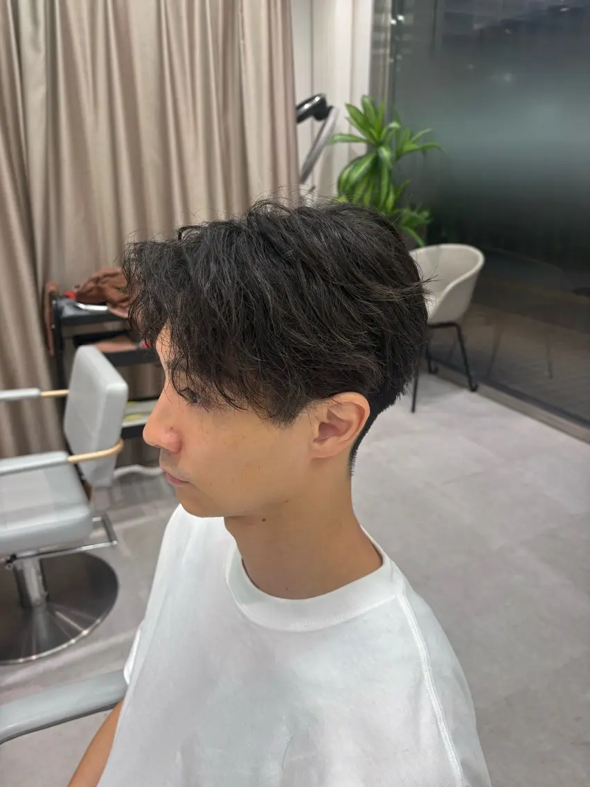 メンズ miyu モデル募集中🪽のヘアスタイル