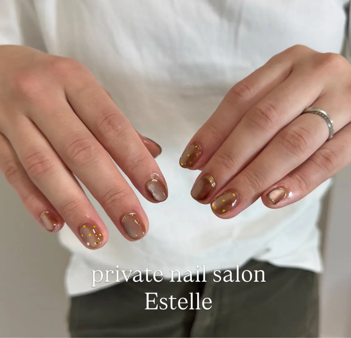 ネイル ハンドネイル nail salon Estelleのネイルデザイン