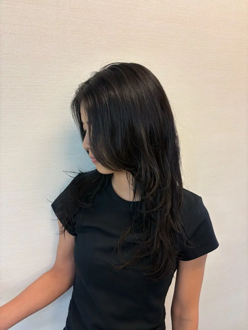 カラー ブラウンカラー ダークブラウン ヘアカラー BALANCE. honokaㅤのヘアスタイル
