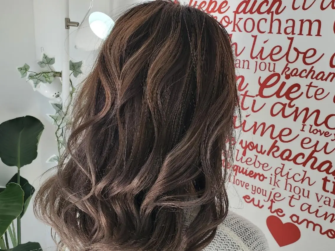セミロング カット ヘアカラー CREAPY  代表 福田 将太のヘアスタイル