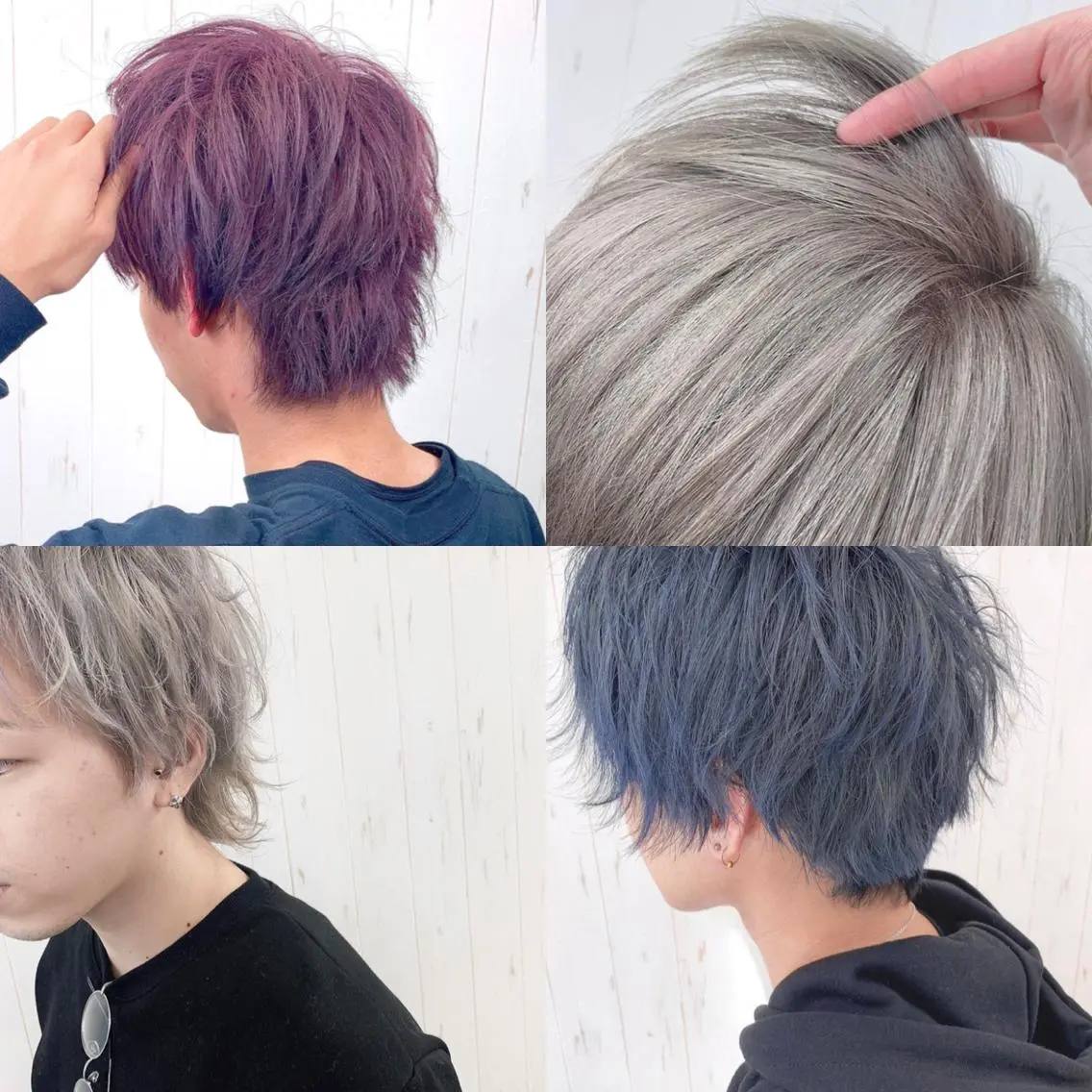 カラー メンズ トリートメント 渋谷:インナーカラー ／🍒エリカ🍒のヘアスタイル