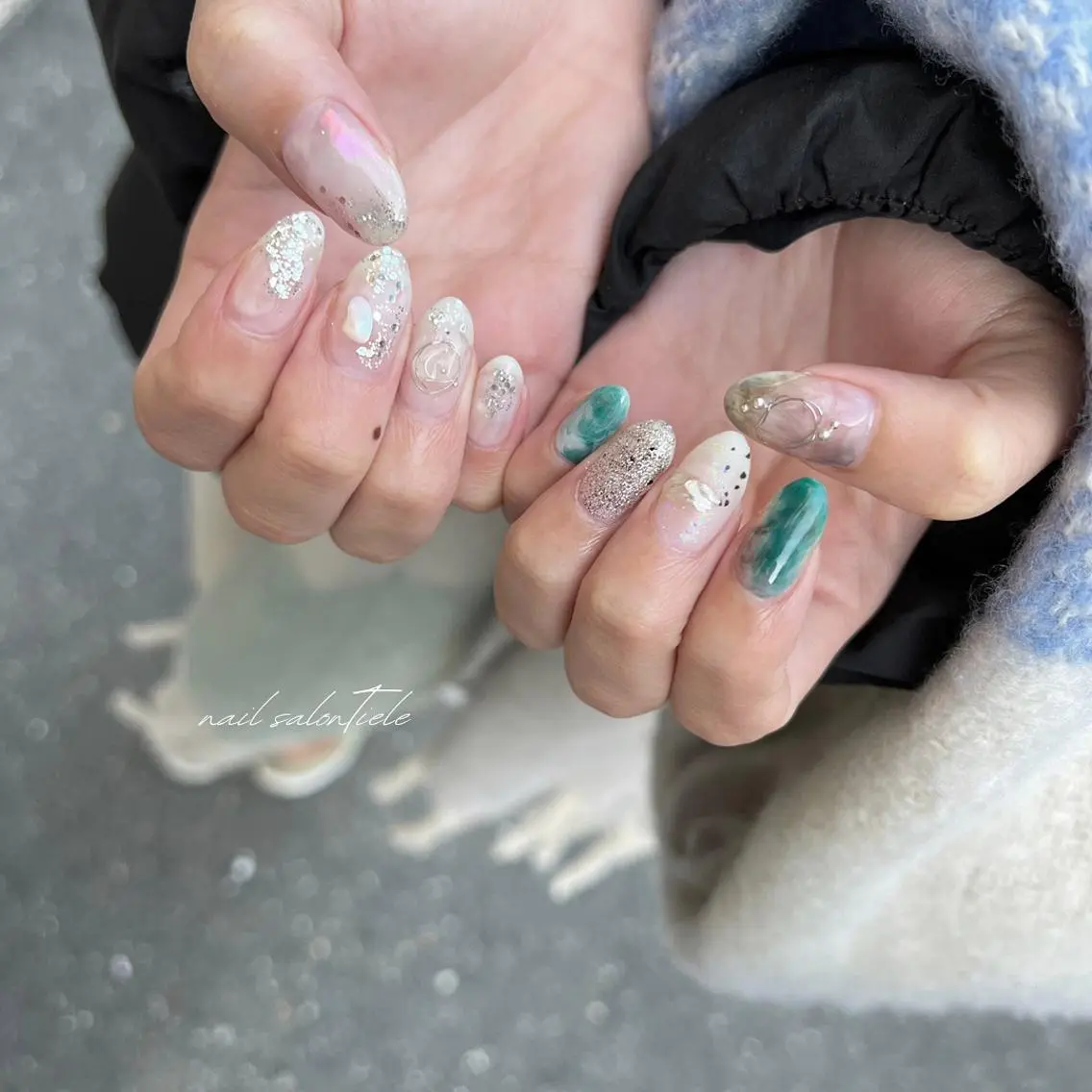 ネイル ハンドネイル tiele nailのネイルデザイン