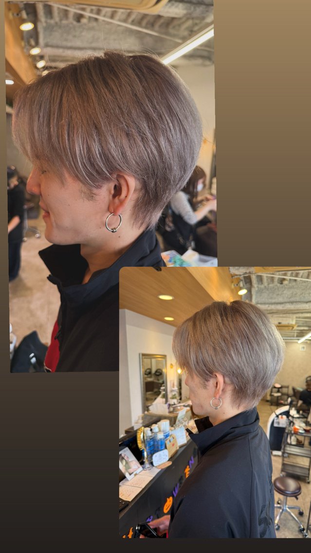 メンズ 反橋 聖のヘアスタイル