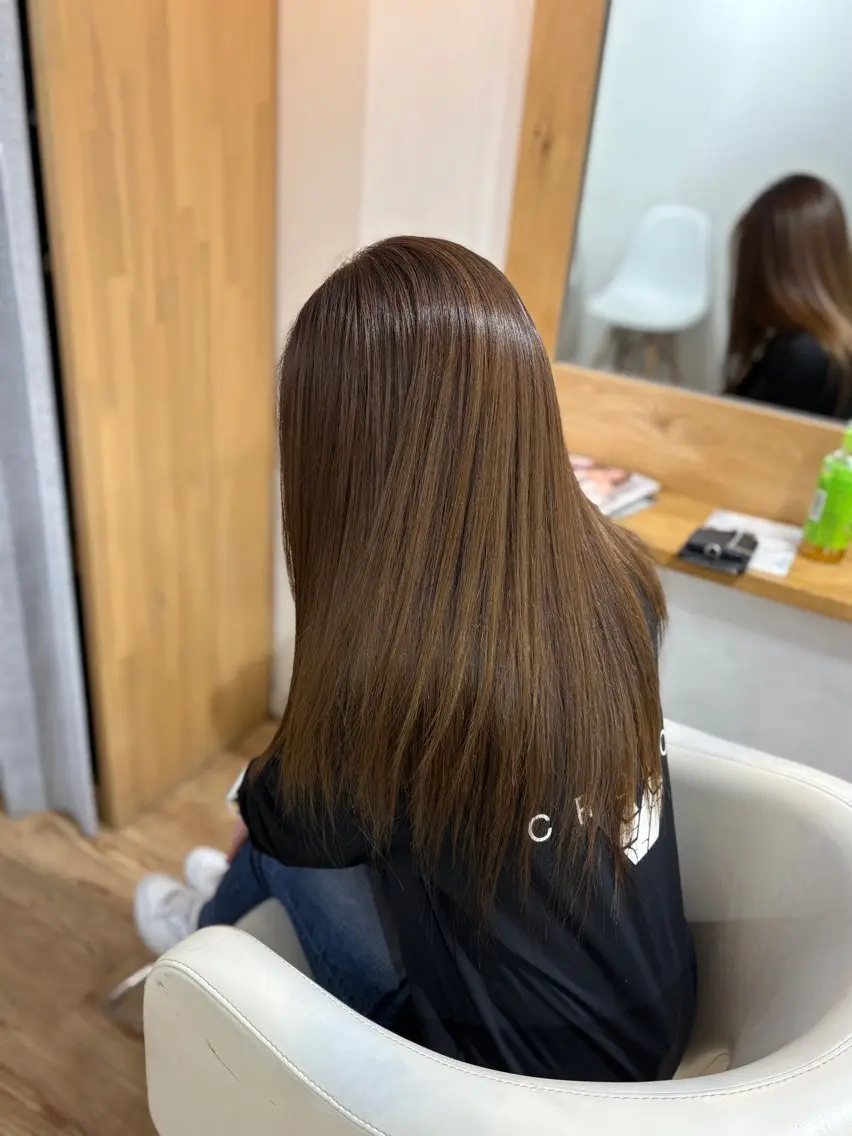 ロング カラー 京都駅/透明感カラー 🖤sakiのヘアスタイル