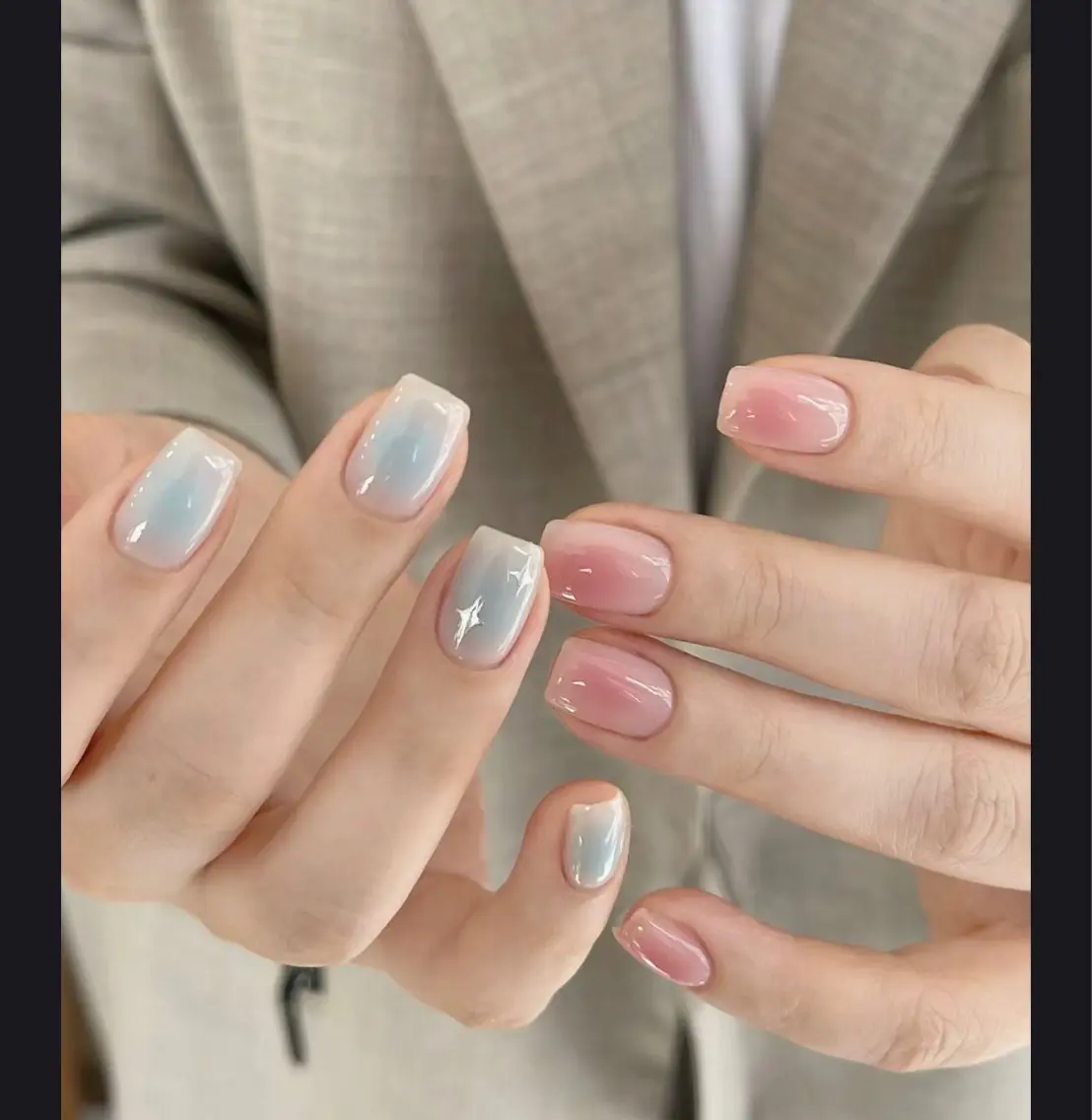 ネイル ハンドネイル ハンドケア 🍑 momo_nailのネイルデザイン