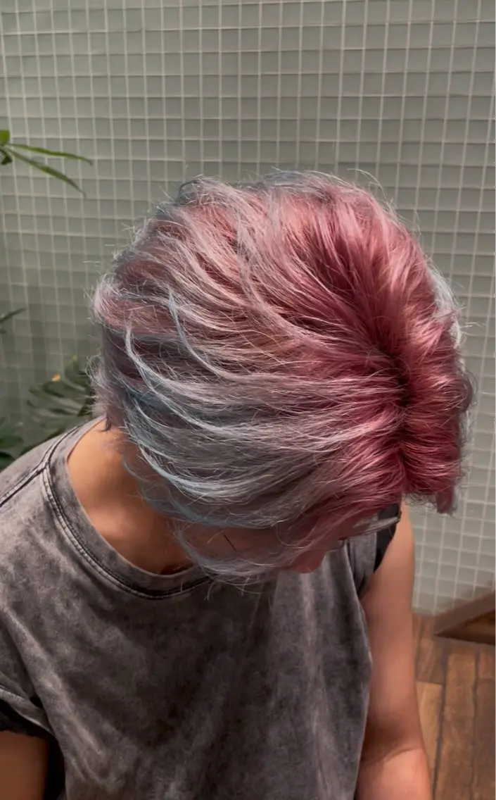 ショート カラー メンズ oxcreation Kaitoのヘアスタイル