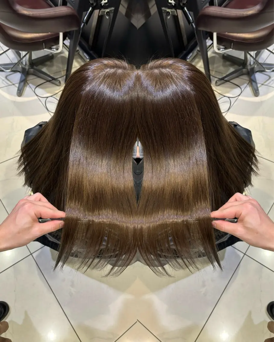 ロング カラー カット ヘアカラー トリートメント 🩵レイヤー✖︎ 髪質改善🩵リョウヤのヘアスタイル