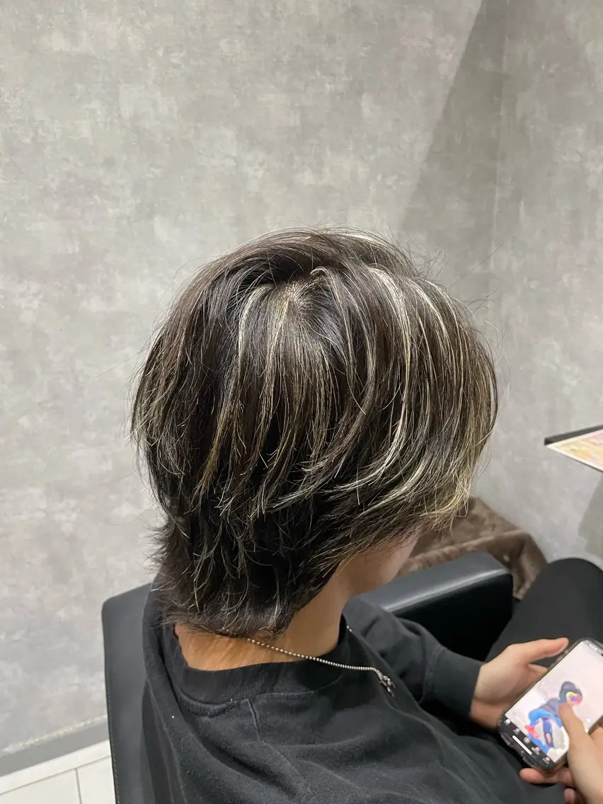 【メンズ限定】メッシュキャップハイライトの写真