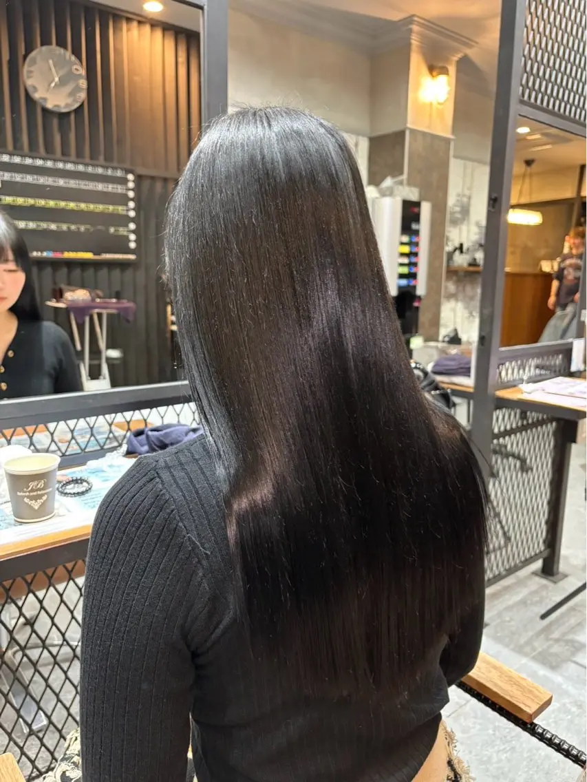 縮毛矯正 SHIAN立川 マホのヘアスタイル