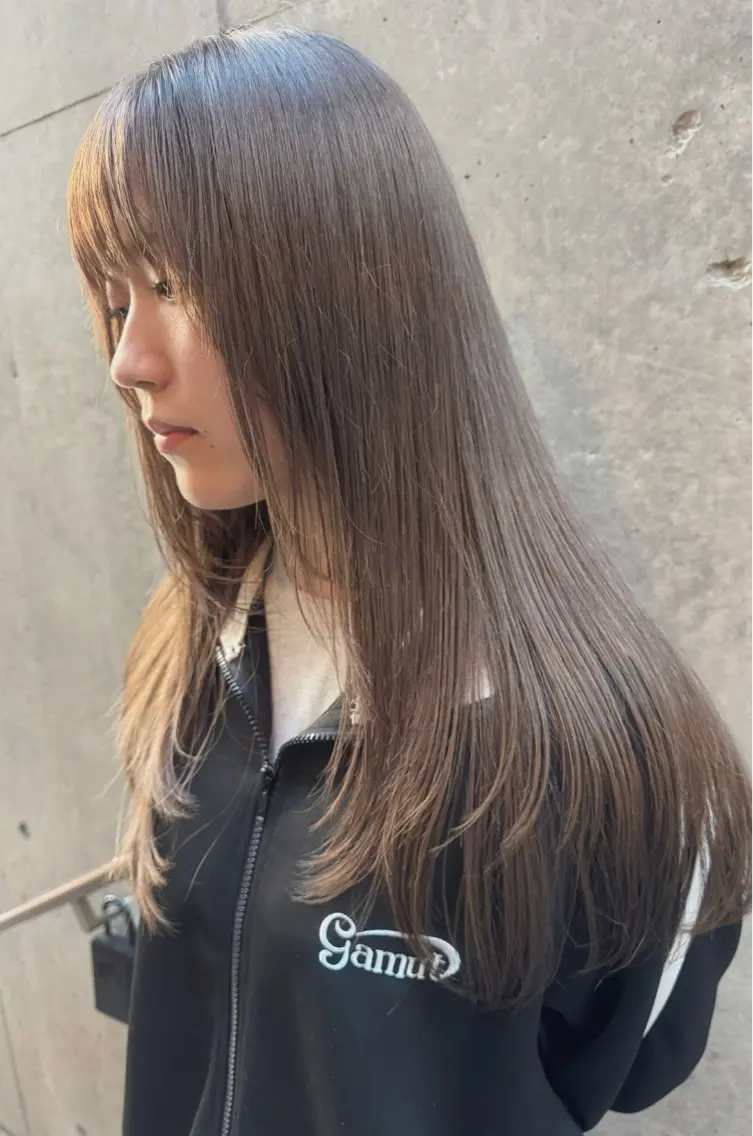 ロング ヘアカラー トリートメント ミヤザキ ソウマのヘアスタイル