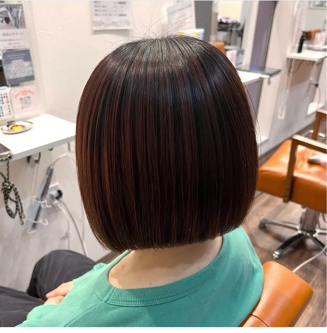 ショート カット ヘアカラー トリートメント 廣川 真梨乃のヘアスタイル