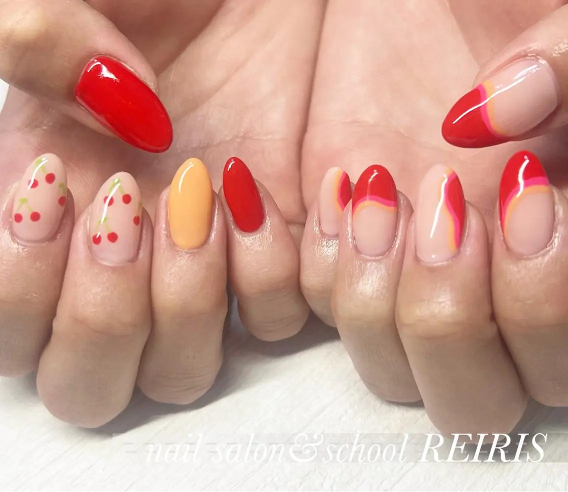 ネイル ハンドネイル Nail salon REIRISのネイルデザイン