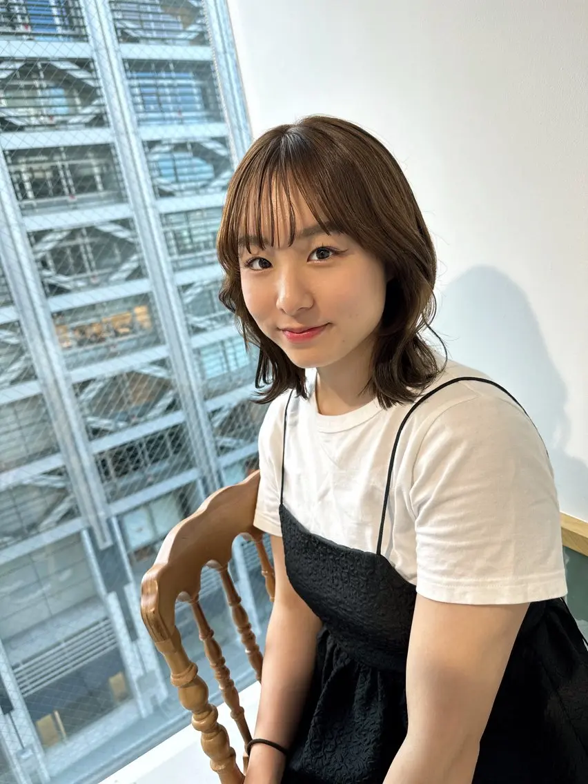 セミロング カラー ヘアアレンジ カット ヘアカラー トリートメント 【代表】 たき〜のヘアスタイル