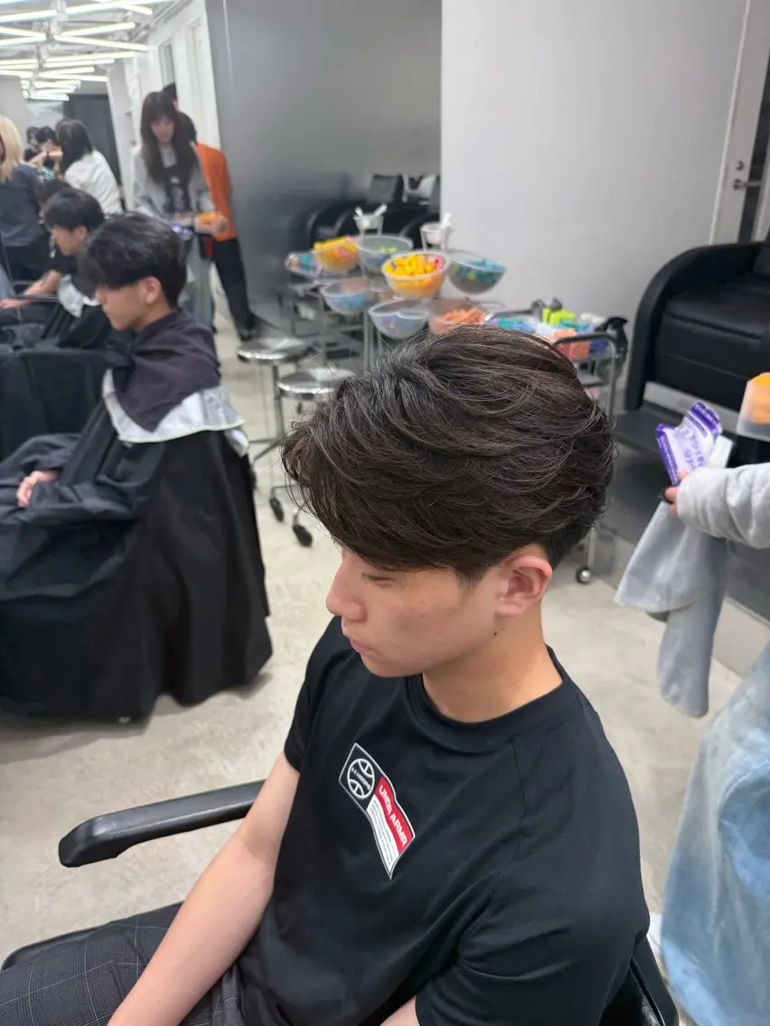 メンズ 深谷 侑亮のヘアスタイル