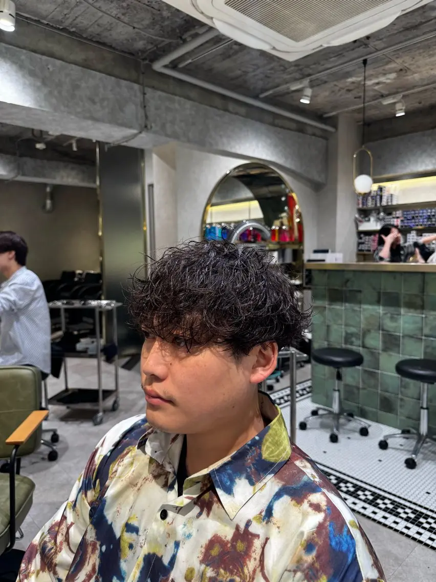メンズ 新宿/メンズカット /パーマ/カラーのヘアスタイル