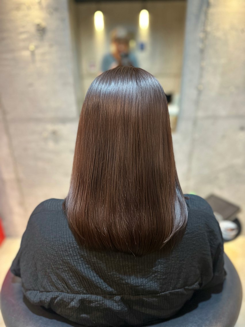 カラー 縮毛矯正 I’llまぃまぃ 南吹田️のヘアスタイル
