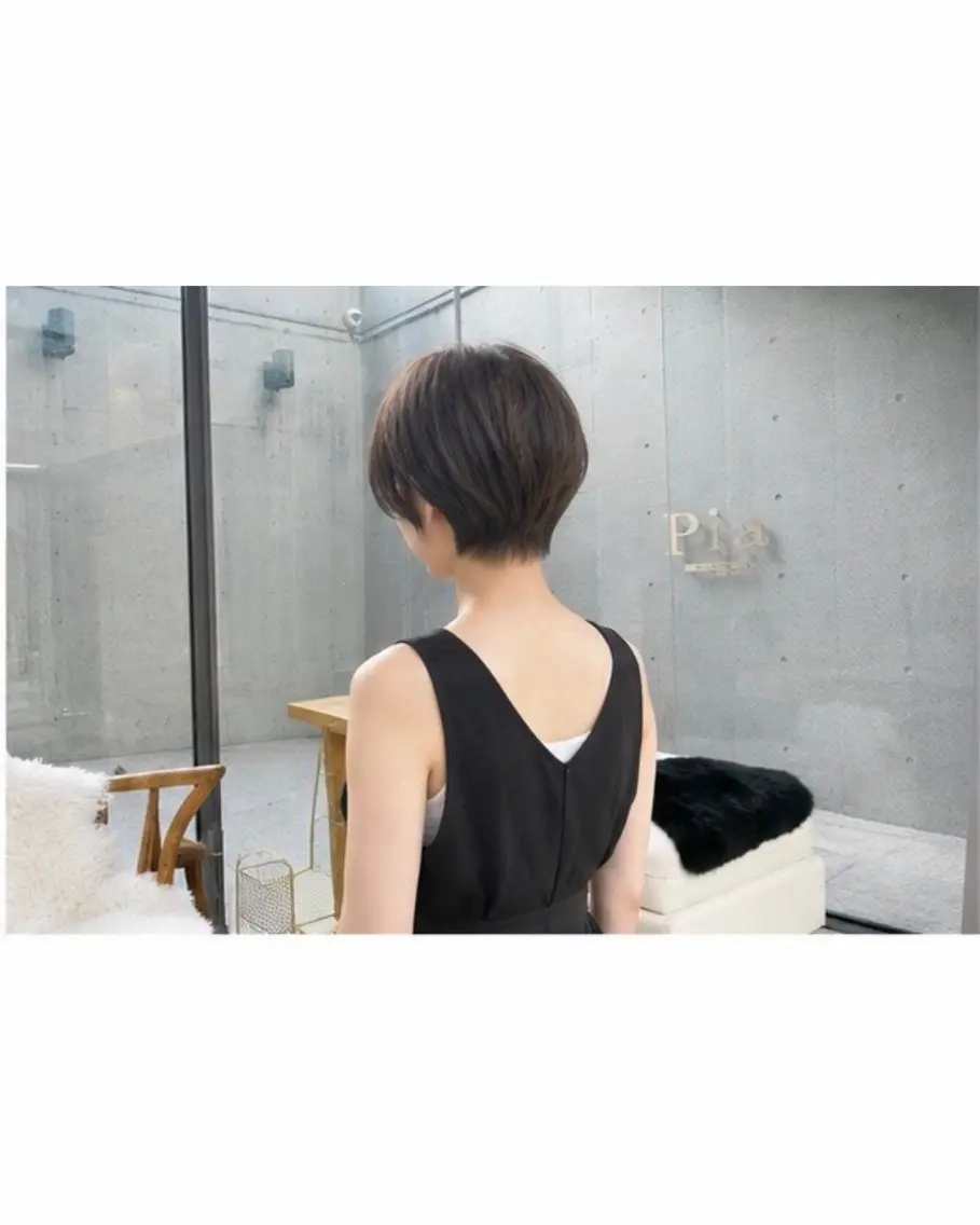 ショート pia 薬院のヘアスタイル