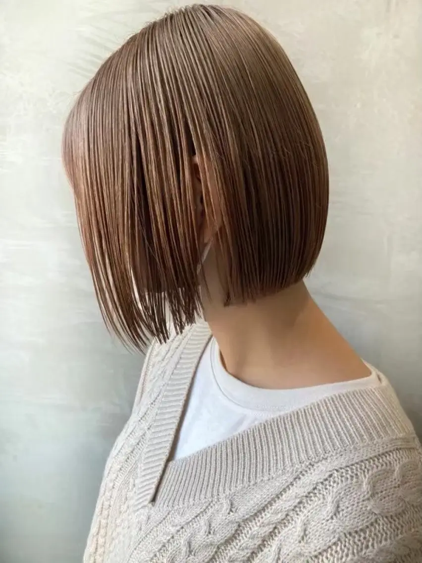 ショート ボブ 似合わせカット かのん /ボブ特化/大阪梅田のヘアスタイル