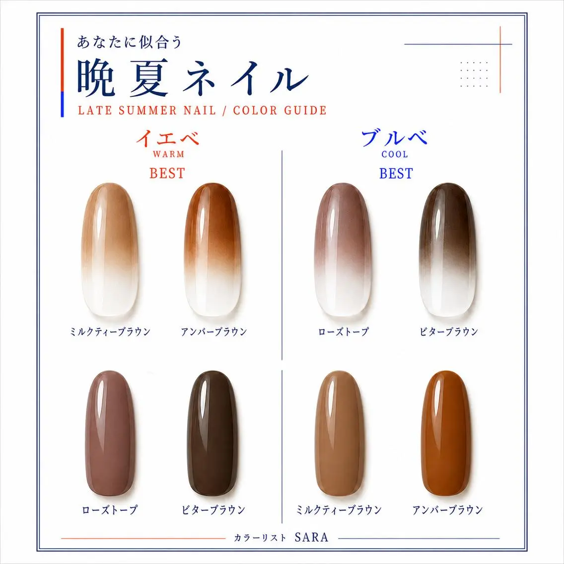 ネイル ワンカラーネイル ハンドネイル 🌸PC診断×ネイル 垢抜け専門 SARAのその他イメージ