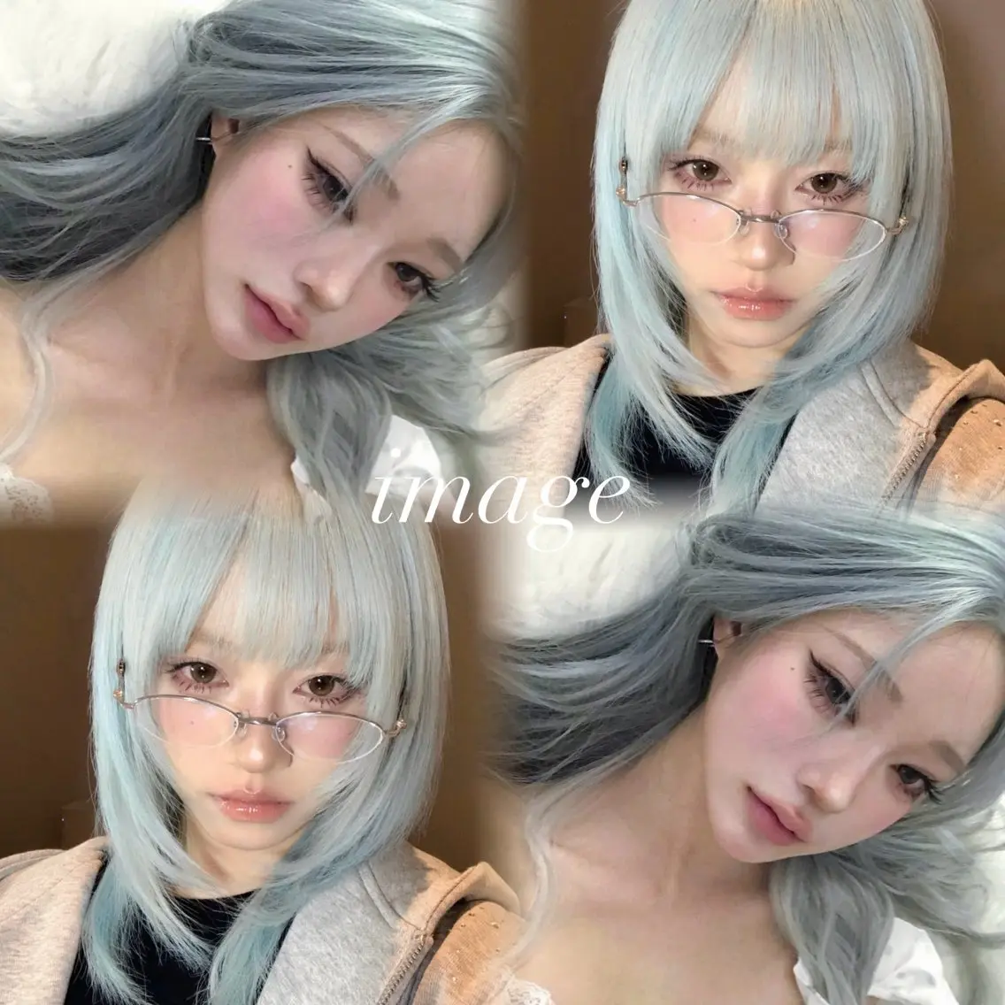 カラー 𝕹𝖔𝖆 🪽⋆⊹𓂃 ࣪ ˖のヘアスタイル
