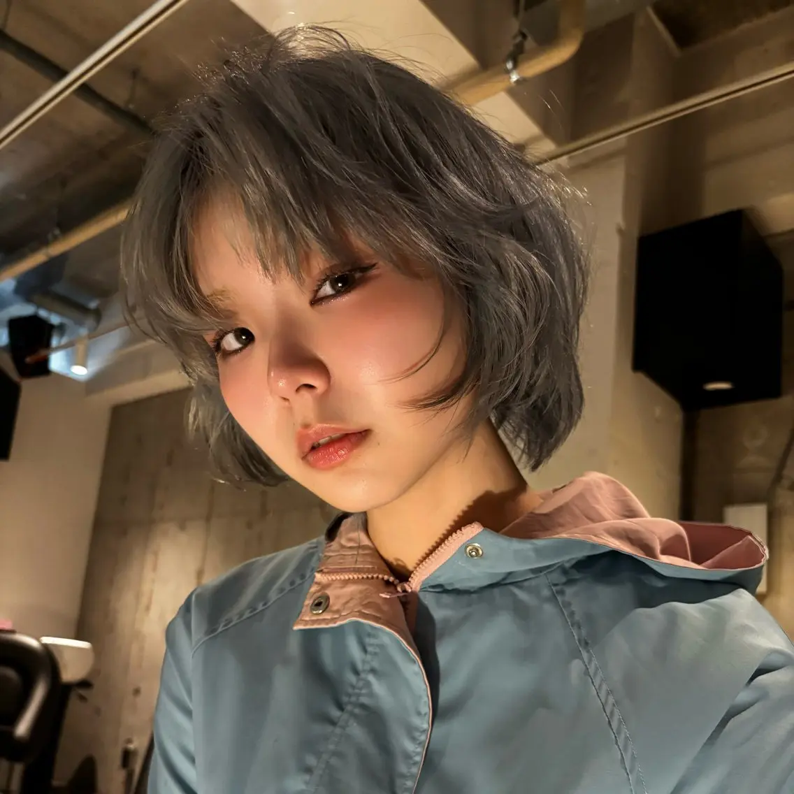 ミディアム カラー 中野 晴登のヘアスタイル