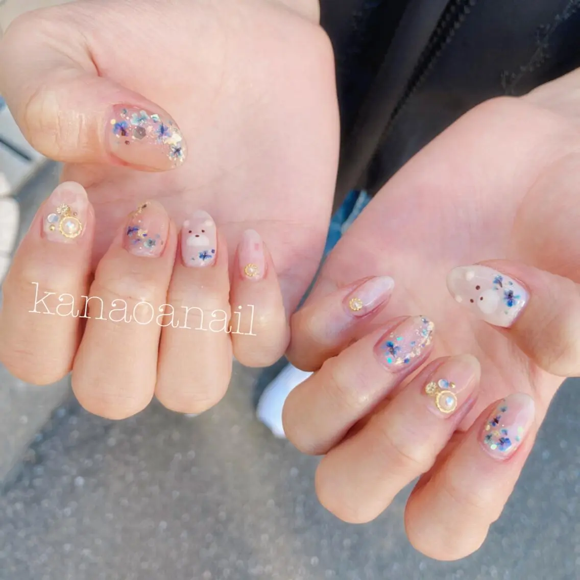 ネイル 地爪育成💅 kanaoanailのネイルデザイン