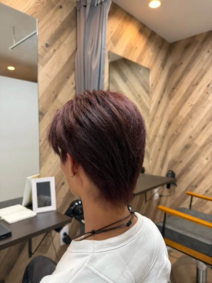 カラー メンズ 鈴木 悠人のヘアスタイル
