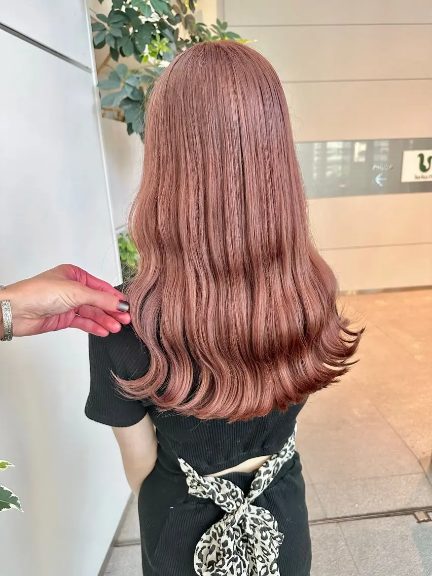ミディアム ヘアカラー トリートメント 東北No.1完全個室 💐梶谷社長のヘアスタイル