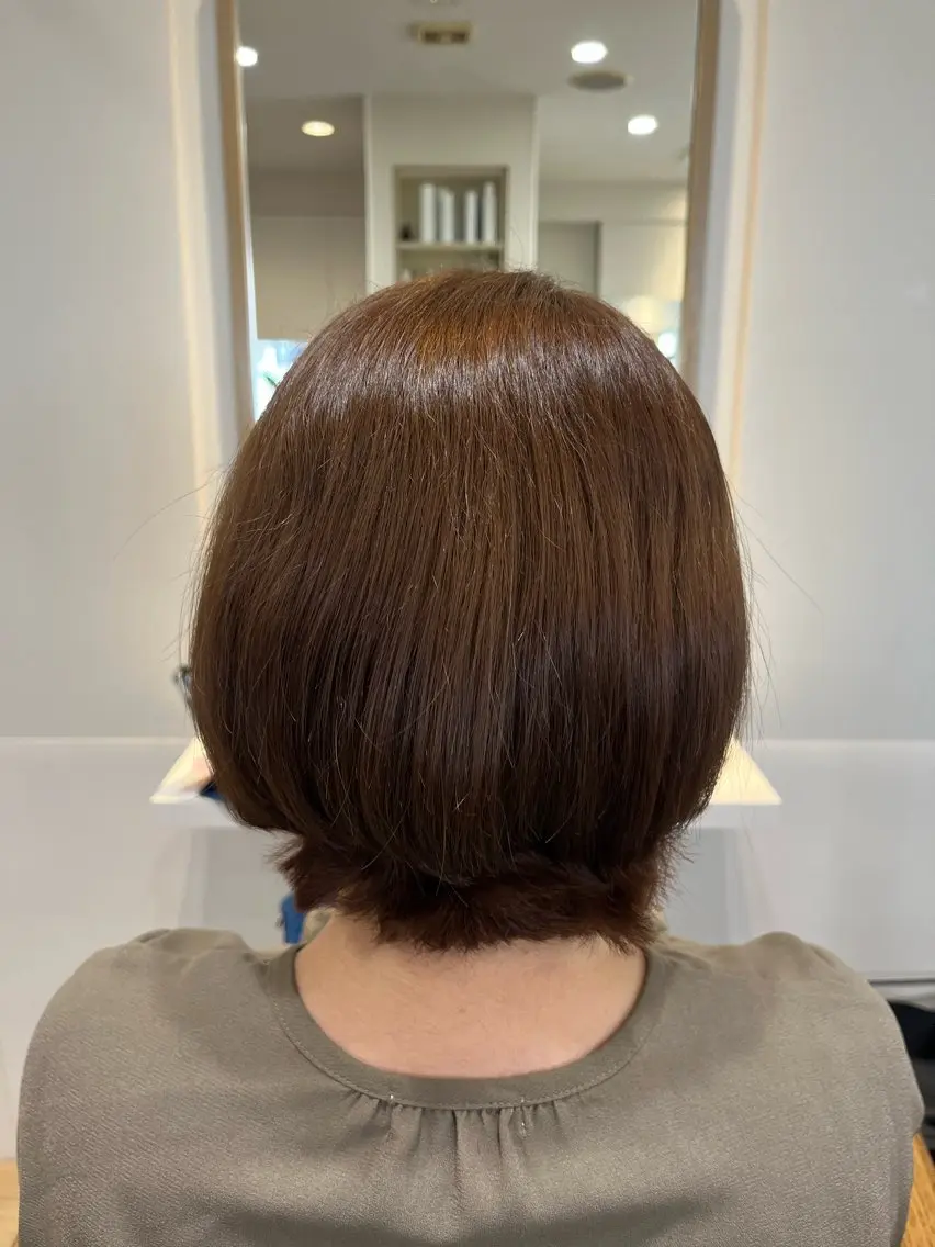 ショート 小鴨 美佳のヘアスタイル