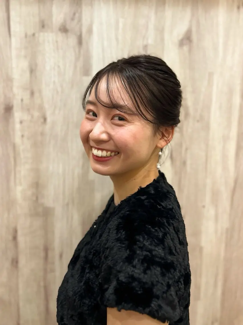 ヘアアレンジ ヘアセット ヘアメイクネイリスト hidemi中目黒のヘアスタイル