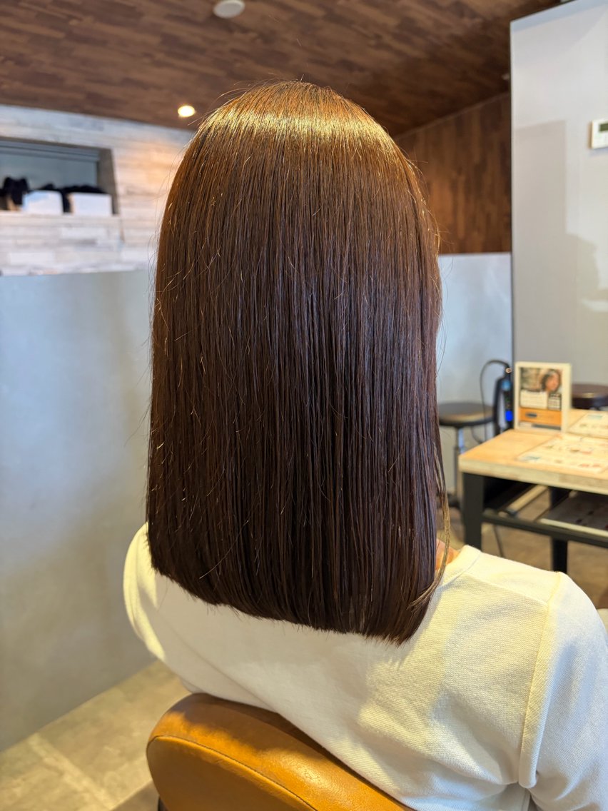 ミディアム カット カットモデル RURUのヘアスタイル