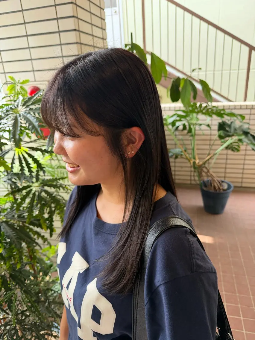 ミディアム ヘアカラー/ WARPミユのヘアスタイル