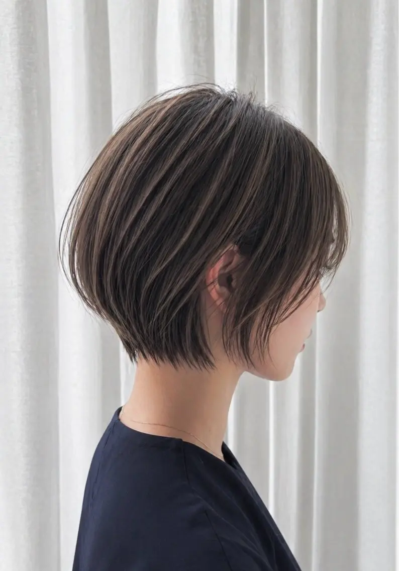ショート カット ⠀ Rikoのヘアスタイル