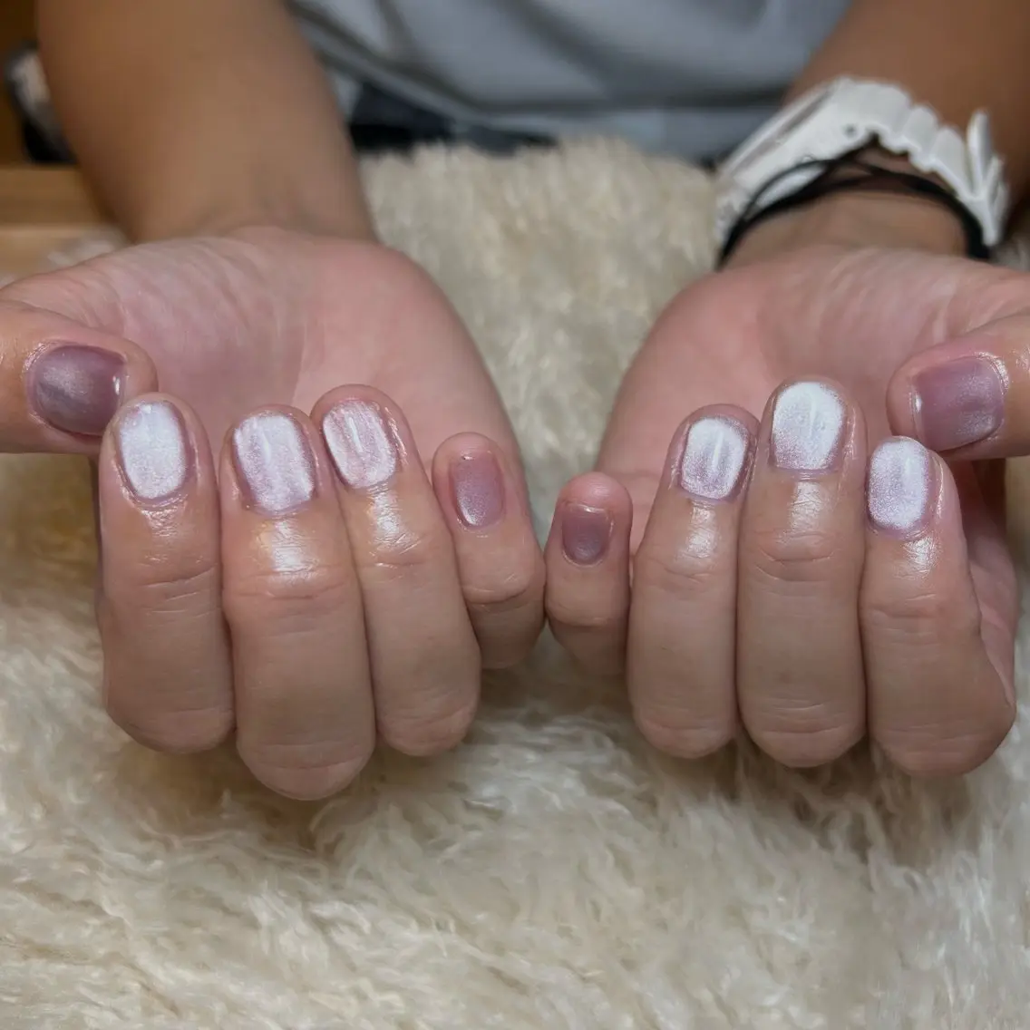 ネイル マグネットネイル シンプルネイル nailsalon kiii'sのネイルデザイン