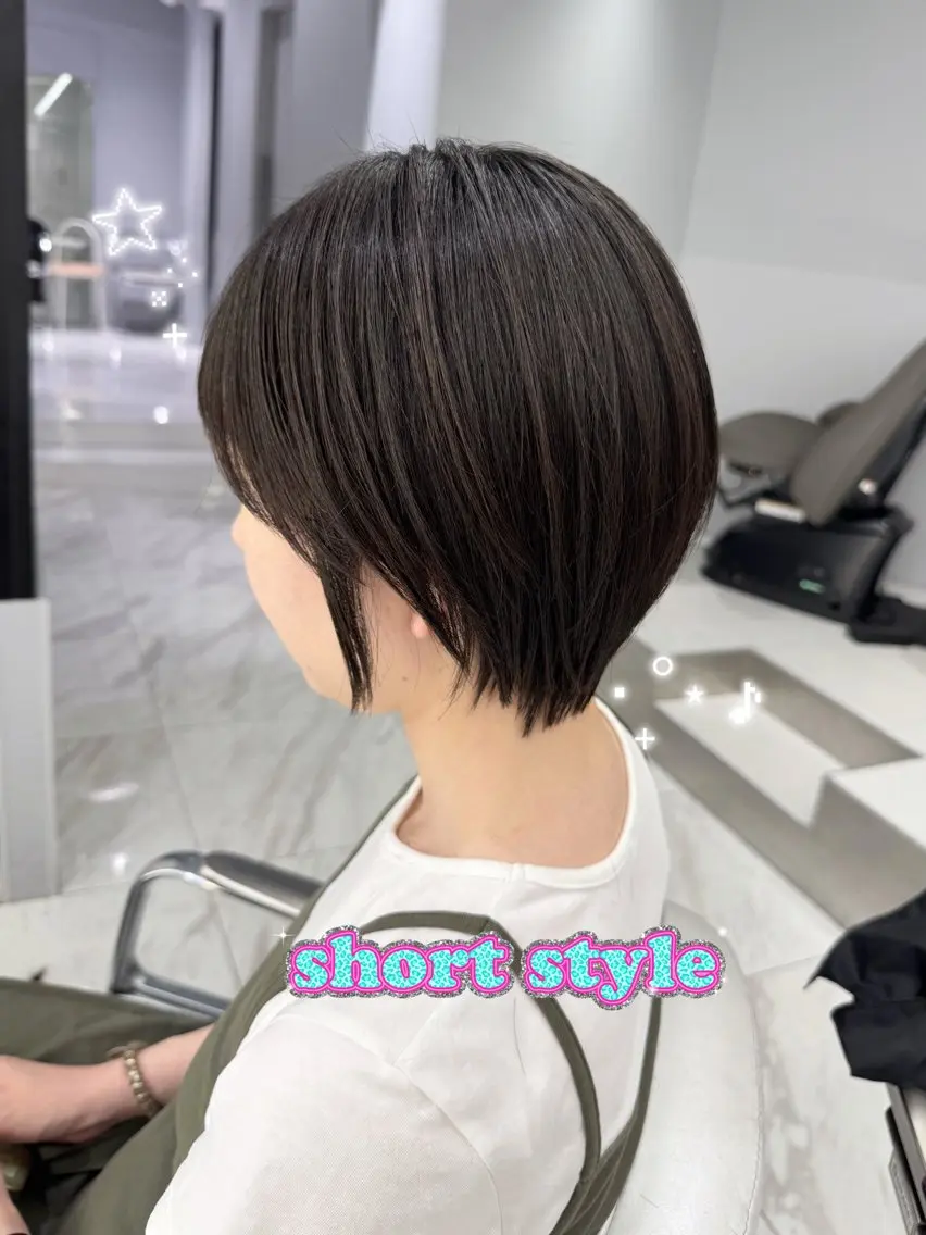 ショート 新宿ショートカット 吉祥寺🎀リサのヘアスタイル
