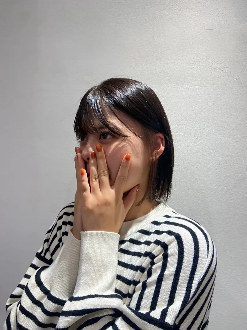 ショート カラー ヘアカラー 松下 茉紀👱🏻♀️のヘアスタイル